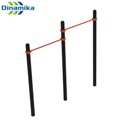 Турник двойной круглый профиль D76