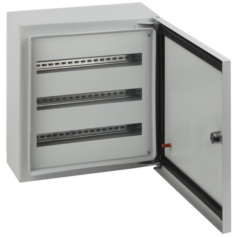 Корпус металлический навесной ЭРА SIMPLE ЩРНг-36 (480х300х120) IP54 У2 серый | Корпуса металлические модульные
