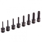Набор ударных торцевых головок Torx 1/2",  в кейсе, 8 шт. Stels