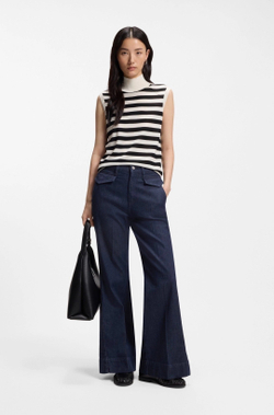 Джинсы женские BOSS ROSALYA-FLARE