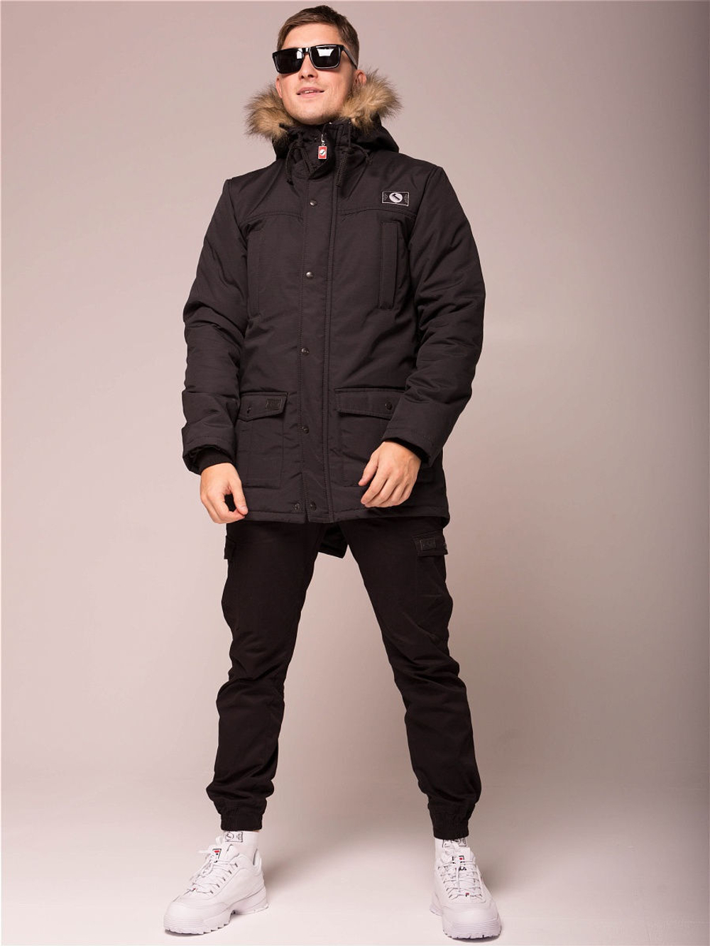 Парка Север зимняя Город Горький черная