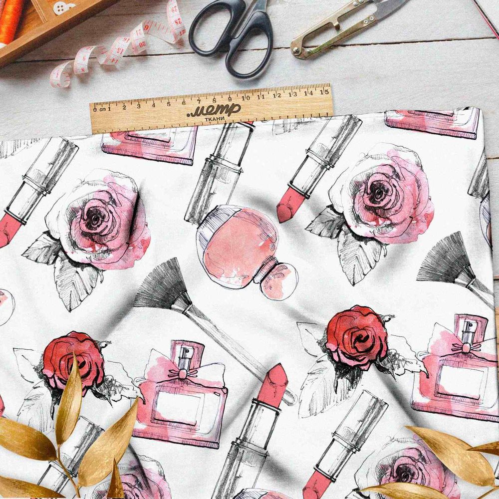 Ткань саржа губная помада