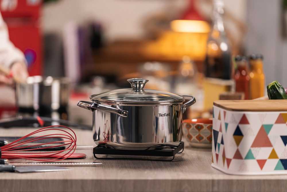 Кастрюля с крышкой Tefal Cook Eat 20 см B9214474