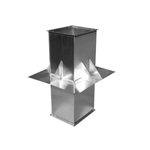 Узел прохода прямоугольный 250x250