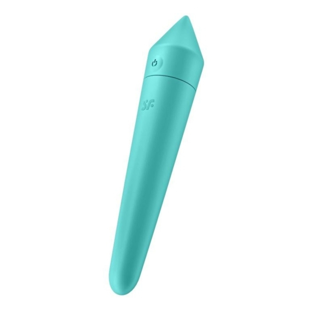 Мини вибромассажер Ultra Power Bullet 8 (мятный)