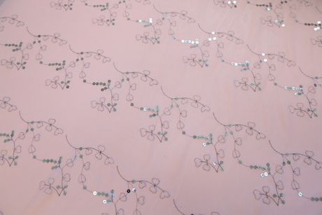 Шифон вышивка пайетки