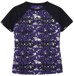 Женская теннисная футболка Ellesse T-shirt Shae Tee W - all over print