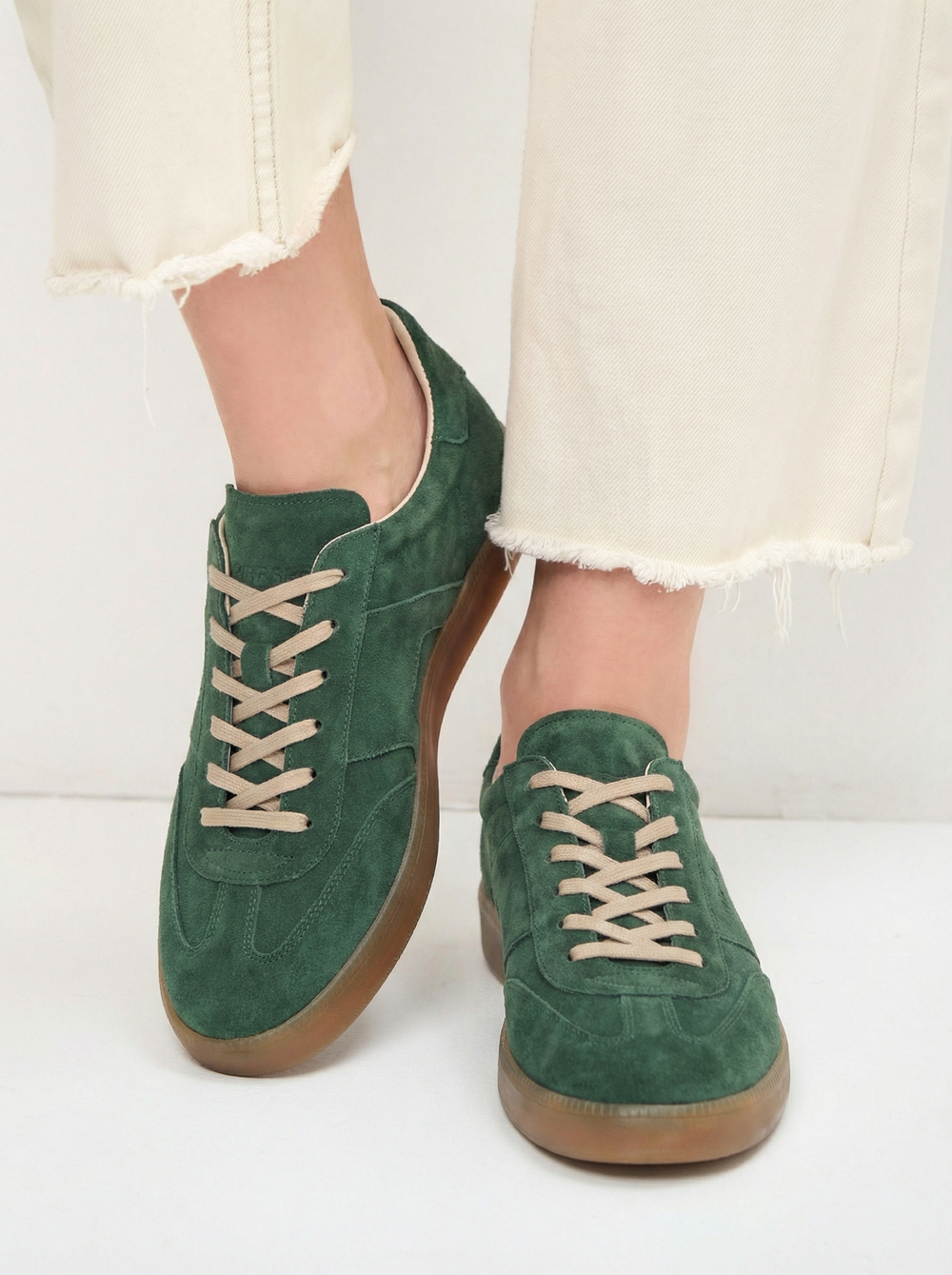 Кеды женские V223зел.зам