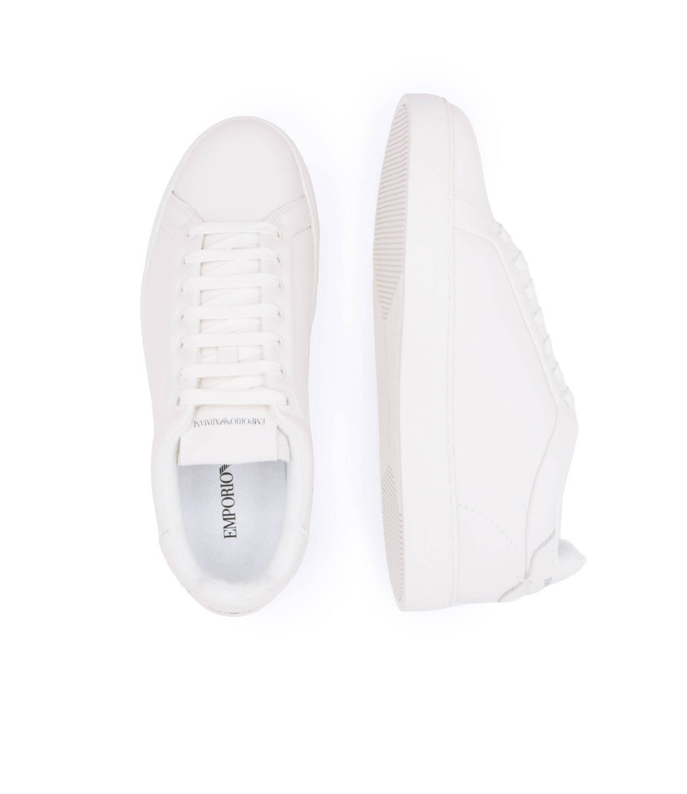 Кожаные кроссовки Emporio Armani - белый(X4X598 XF662)