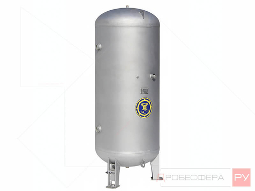 Ресивер для компрессора РВ 500/10Ц оцинкованный вертикальный