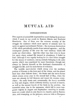Mutual aid, a factor of evolution | Kropotkin Petr Alekseevich