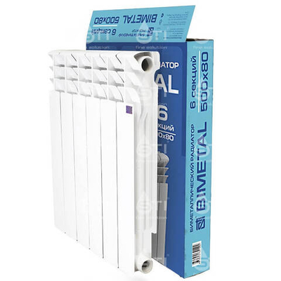 Биметаллический радиатор STI Bimetal 500/80 6 сек.