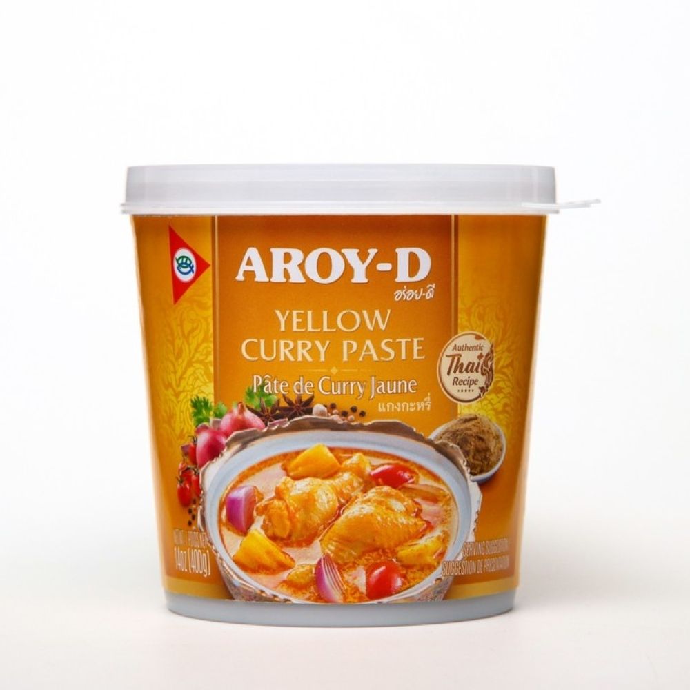 Aroy-D Паста Карри желтая, 400 г