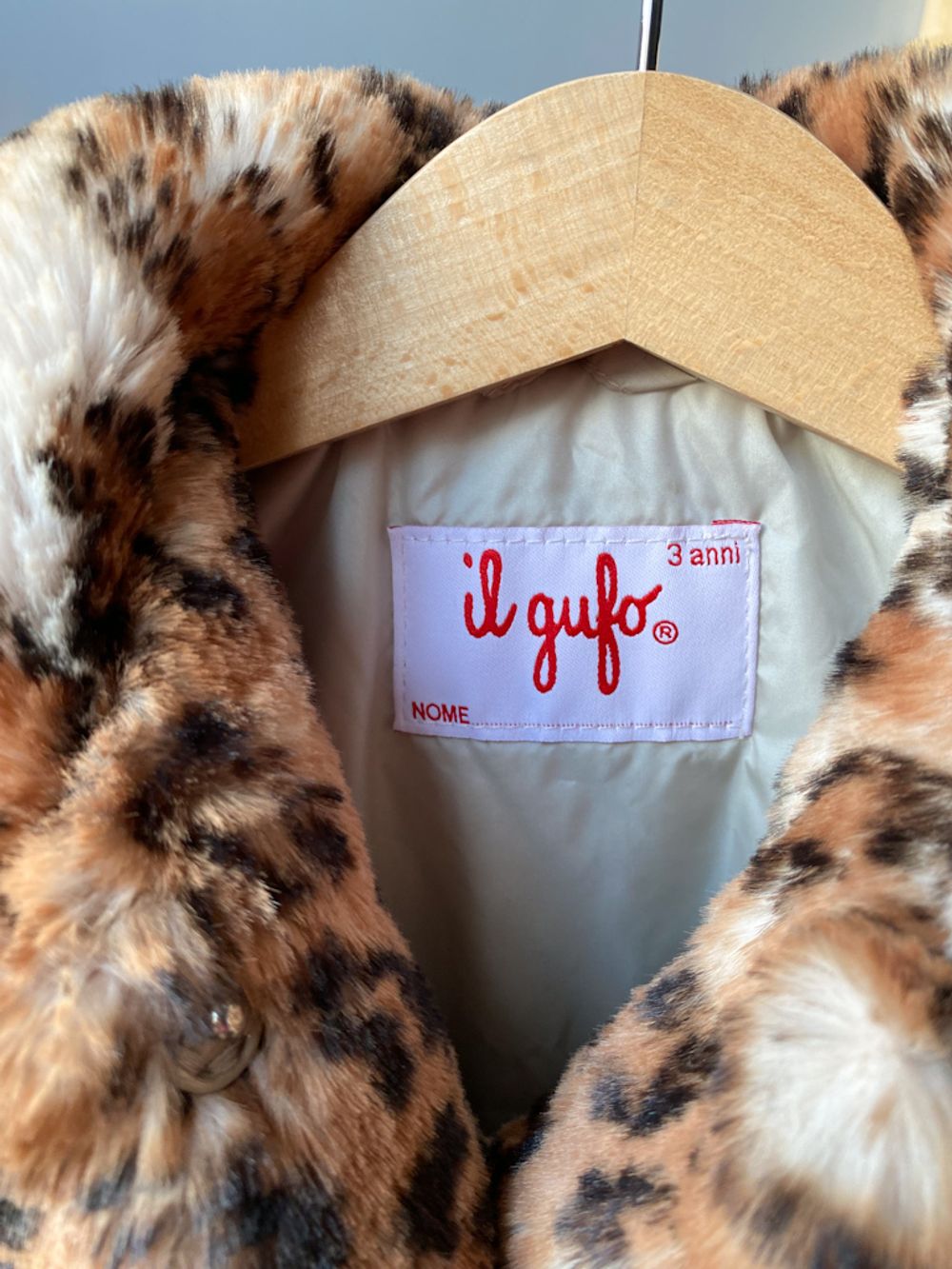 Новое меховое пальто Il Gufo, 98