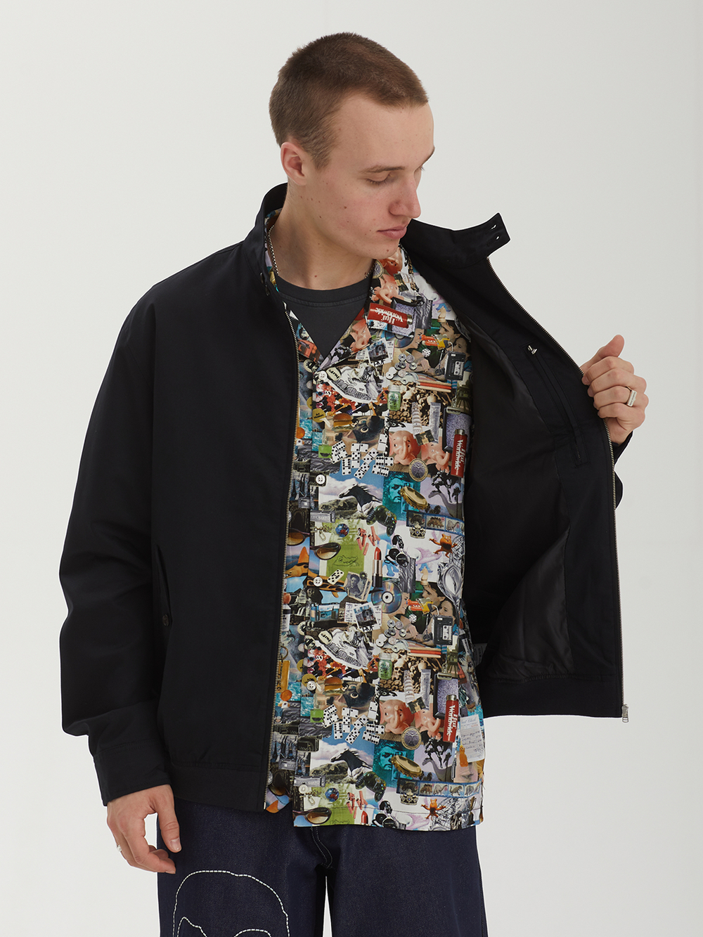 Мужская Куртка Twill Harrington