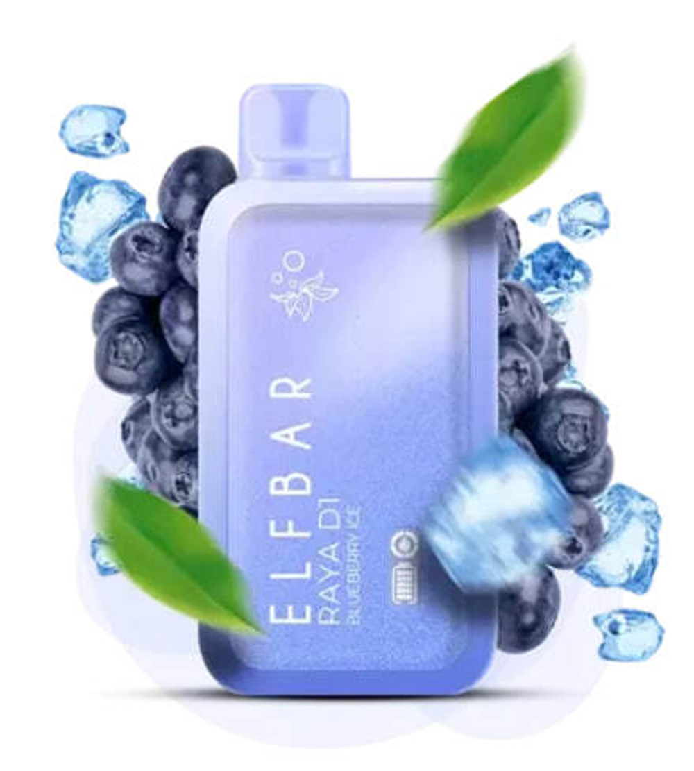 ELF BAR RAYA D1 - Blueberry Ice (5% nic)