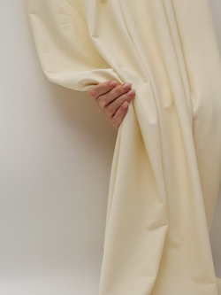 Микрофибра бельевая матовая эластичная цвет светло-желтый метражом