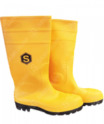 Рабочие сапоги ПВХ с МП желтые 40 Samtools