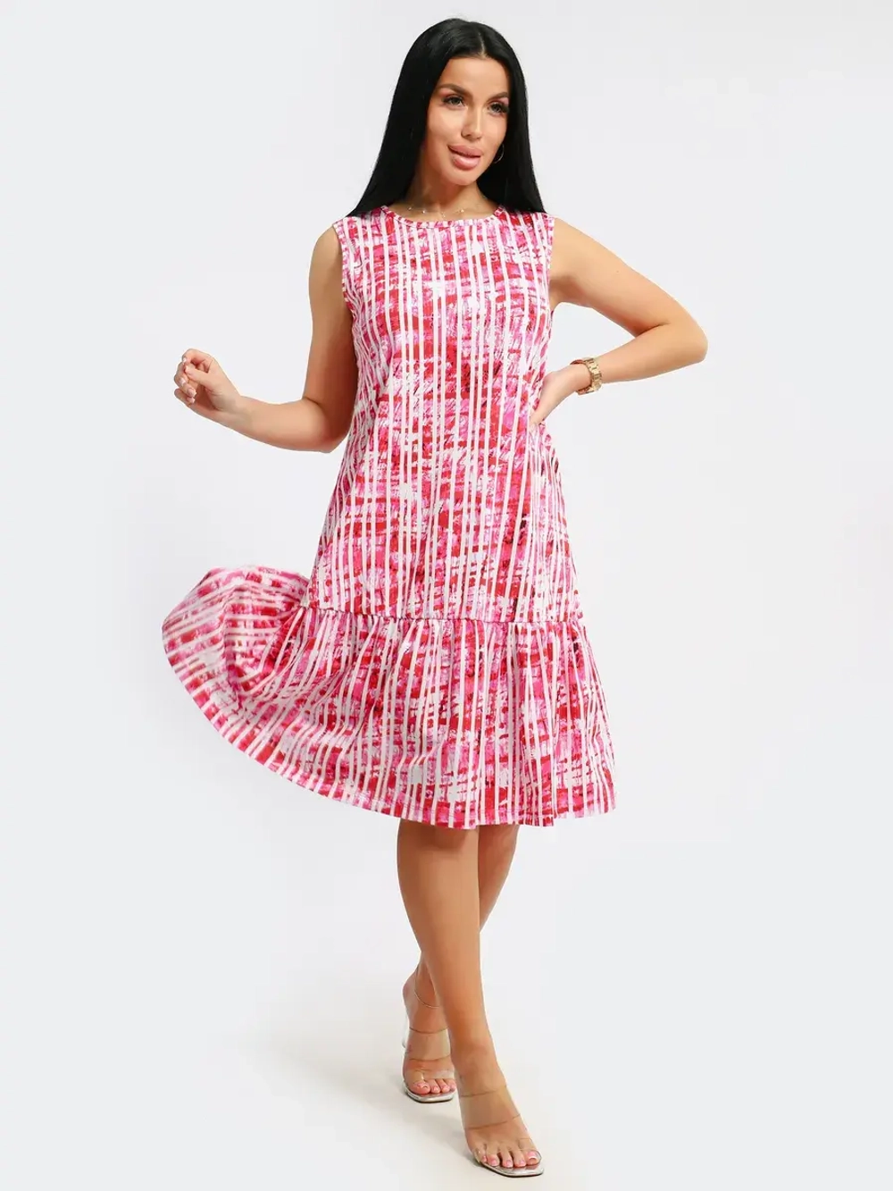 Платье свободное летнее