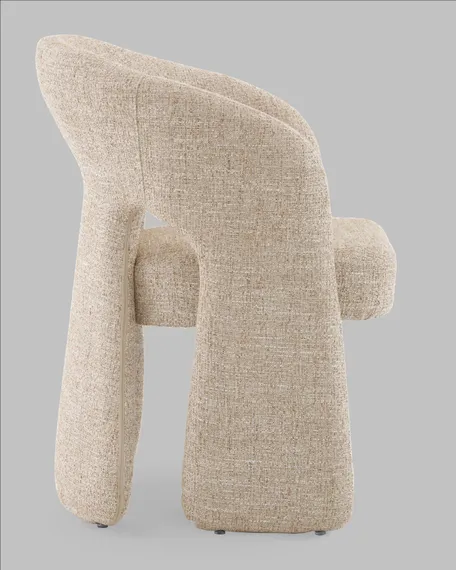 Стул-кресло 1681, кремовое