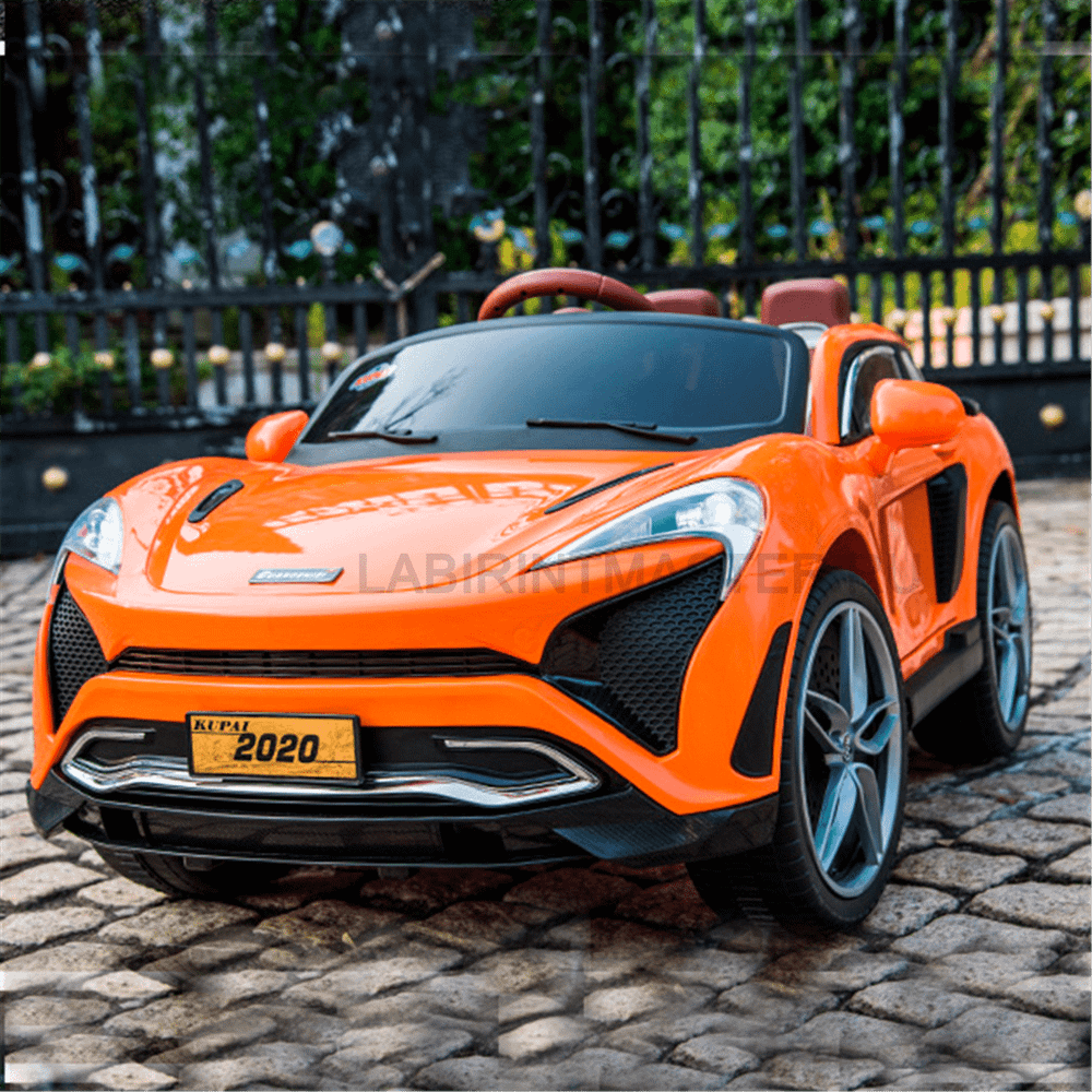 Детский электромобиль "2020Maserati" оранжевый