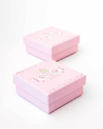 Картонный футляр «Единороги №1» 60x60x34 мм.