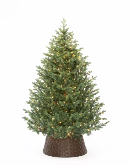 Искусственная елка Торжественная 210 см., 450 мульти/теплых белых Led ламп (2в1), 100% литая хвоя, ЕлкиТорг (186210)