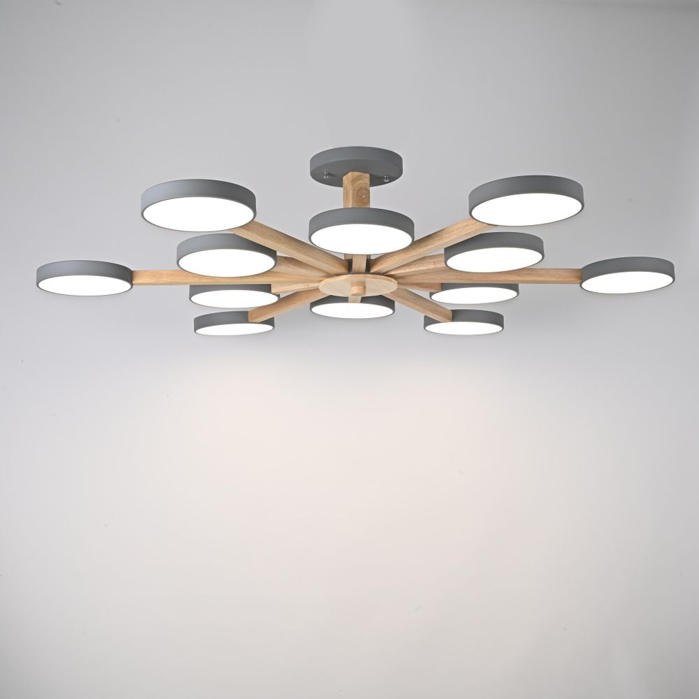 Потолочная Люстра Turna L12 Grey By Imperiumloft