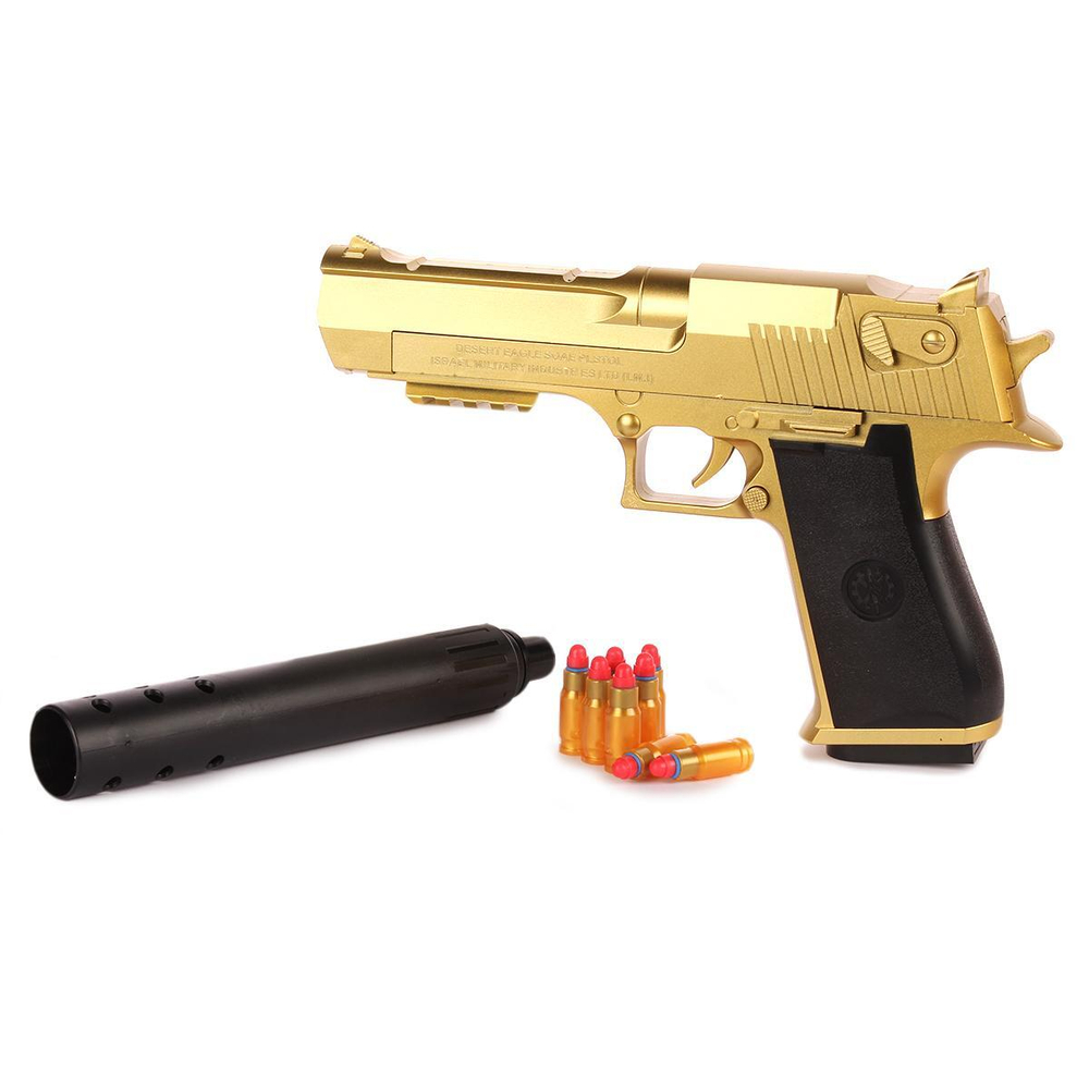 Пистолет с мягк.пулями, коробка YS88-1