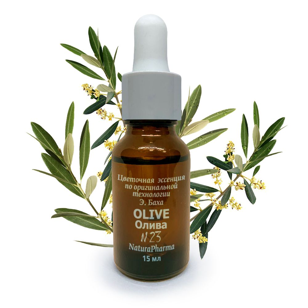 №23 Olive Олива Цветок восстановления, 15 мл - Цветочные эссенции Баха