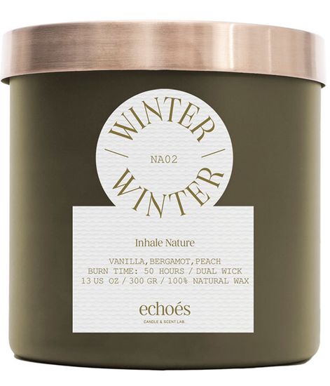 Winter, свеча Inhale Nature collection, Echoes