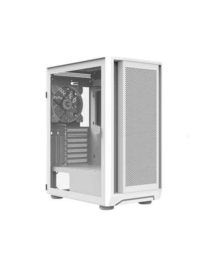 ZALMAN i6, EATX, WHITE, FRONT MESH, WINDOW, 2x3.5", 3x2.5", 1xUSB2.0, 1xUSB3.0, 1xUSB Type C, FRONT 3x140mm RGB LED, REAR 1x140mm RGB LED