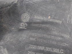 Юбка переднего бампера Volkswagen Tiguan 2 20-нв Б/У Оригинал 5NA805901B9B9