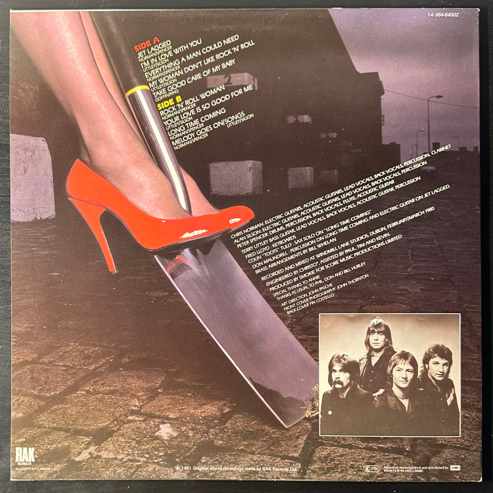 Smokie ‎– Solid Ground (Голландия 1981г.)