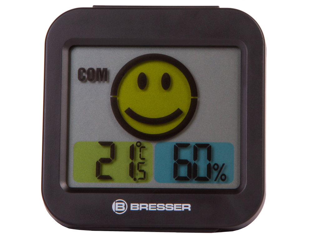Метеостанция Bresser MyTime Smile, черная