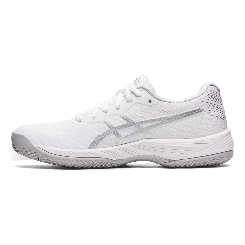 Женские теннисные кроссовки ASICS Gel-Game 9 Clay Court Shoe Women - White, Silver
