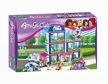 Конструктор Френдс «Клиника Хартлейк Сити» 932 детали , арт. 81039