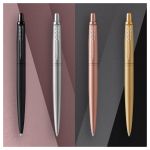 Ручка шариковая Parker "Jotter XL Monochrome Pink Gold" синяя, 1,0мм, кнопочн., подарочная упаковка