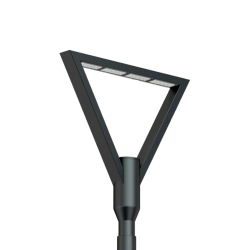 Светильник OXOR-TRILEIS-900x850х80-25W Day4000 (BK, 120 deg, 230V) IP65  (Arlight, -) 052473