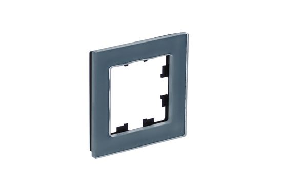 Рамка 1-м AtlasDesign Nature натур. стекло грифель SE ATN360701