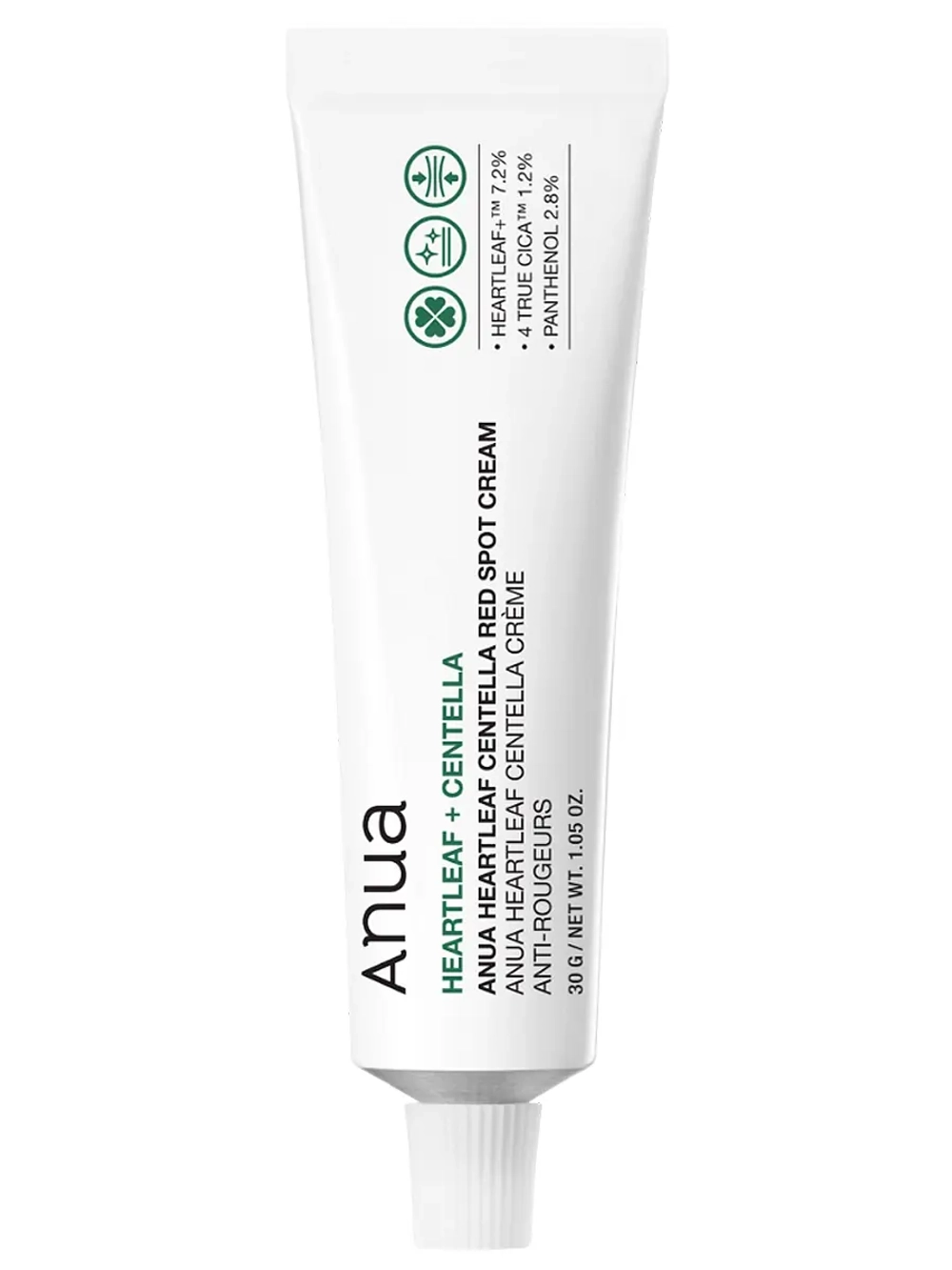 Anua Легкий увлажняющий крем с центеллой и ниацинамидом Heartleaf Centella Red Spot Cream 30 гр