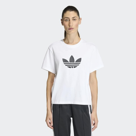 Футболка женская adidas Originals TREFOIL BOXY T