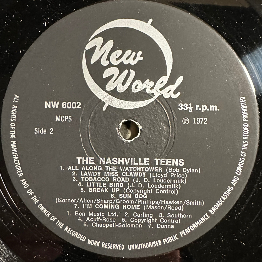The Nashville Teens - Nashville Teens (Англия 1972г.)
