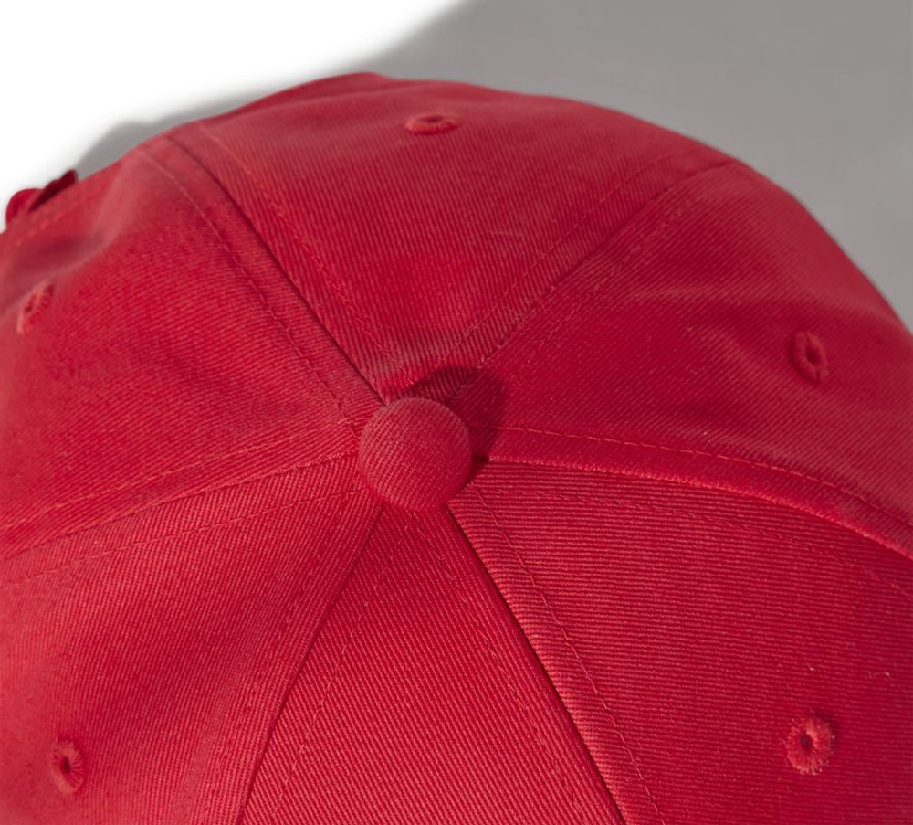 Теннисная кепка Adidas 3-Stripes New Logo Baseball - красный