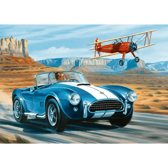Pazl \ Puzzle \ Пазлы Puzzles - "1000 Premium Plus" - Tea Time: The Desert Race