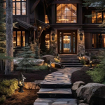 100021W Уличный настенный светильник LOFT IT Prato