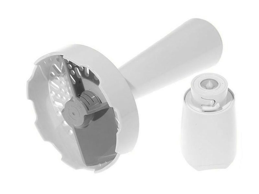 Насадка-пюрешница MQ50WH для блендера Braun 4165, 4191, 4192, белая