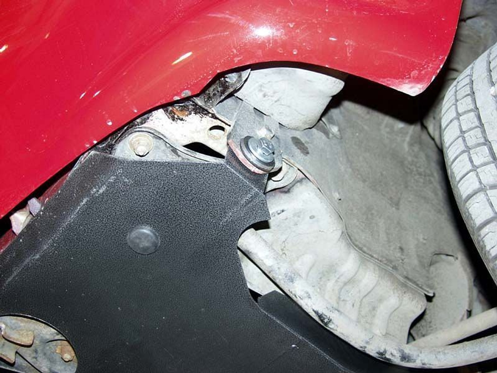 Защита картера и КПП Sheriff для Mazda 121 III 1996-2003 арт.12.0434