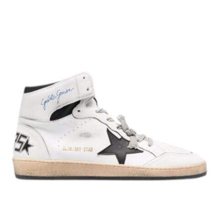 Кеды Golden Goose Sky-Star high-top lace-up sneakers