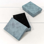 Коробка Ювелирная 11х8х3.4 см Набор 2 шт (Синий)